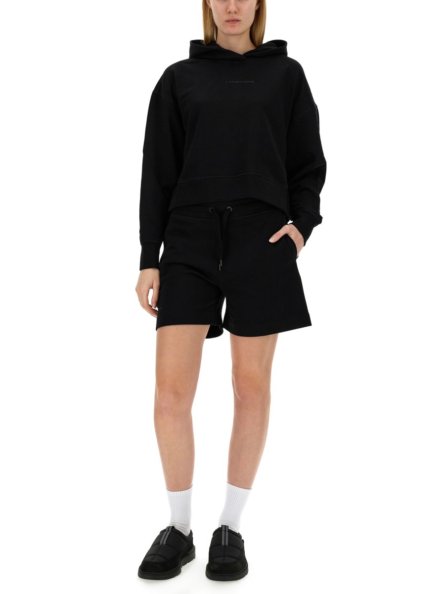 CANADA GOOSE FELPA CON CAPPUCCIO