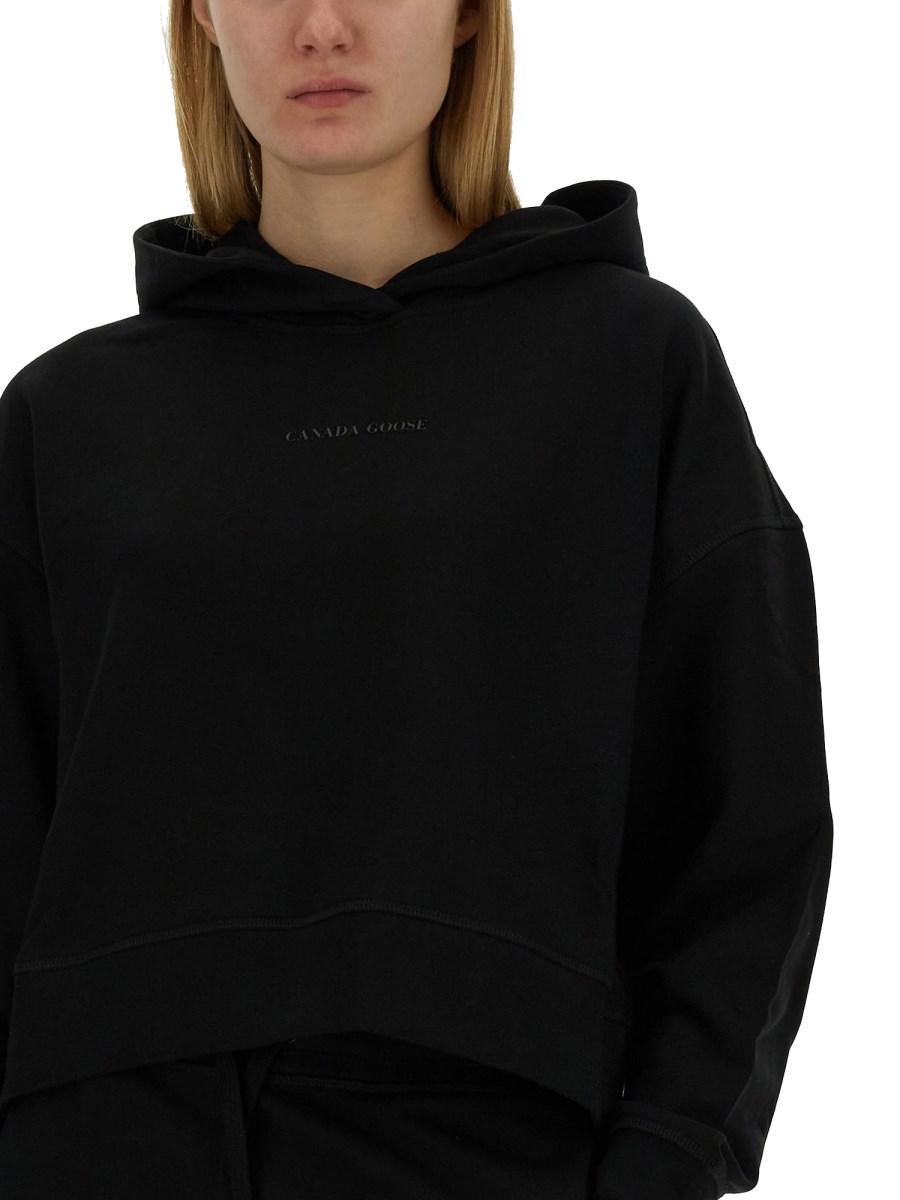 CANADA GOOSE FELPA CON CAPPUCCIO