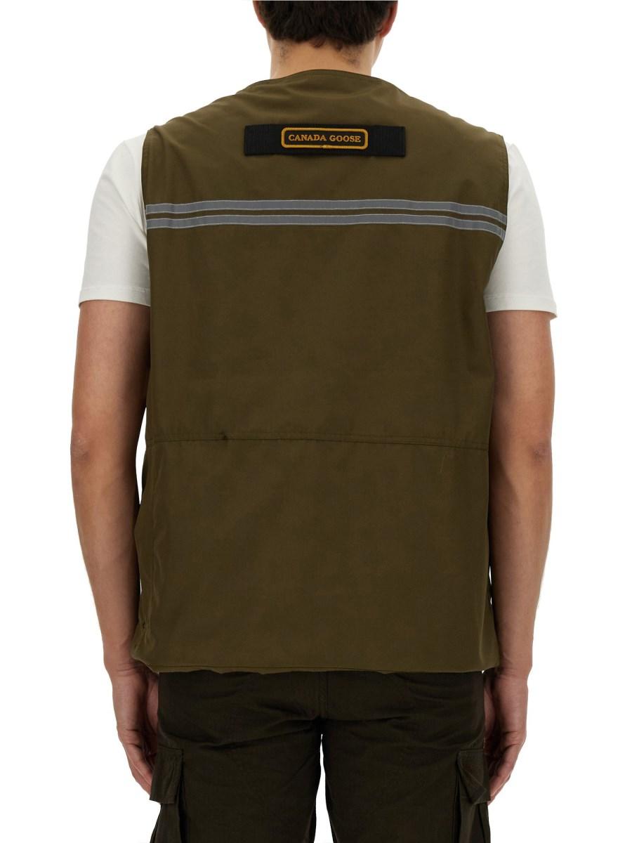 CANADA GOOSE GILET CON LOGO