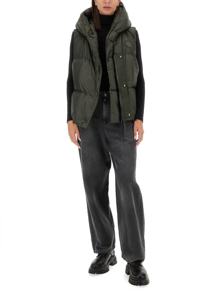 CANADA GOOSE GILET RHODA IN NYLON TRAPUNTATO