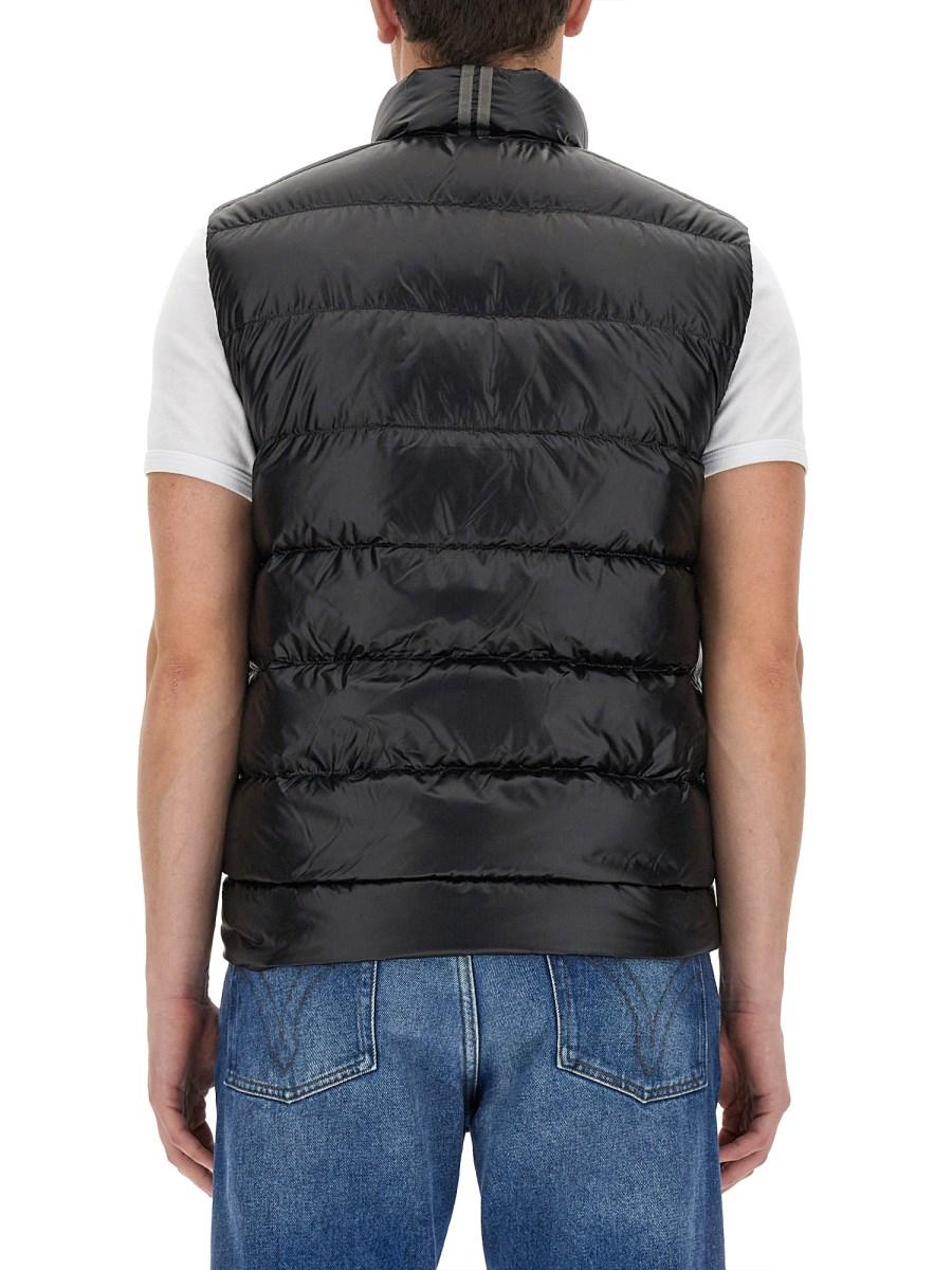 CANADA GOOSE PIUMINO GILET IN NYLON CON PATCH LOGO