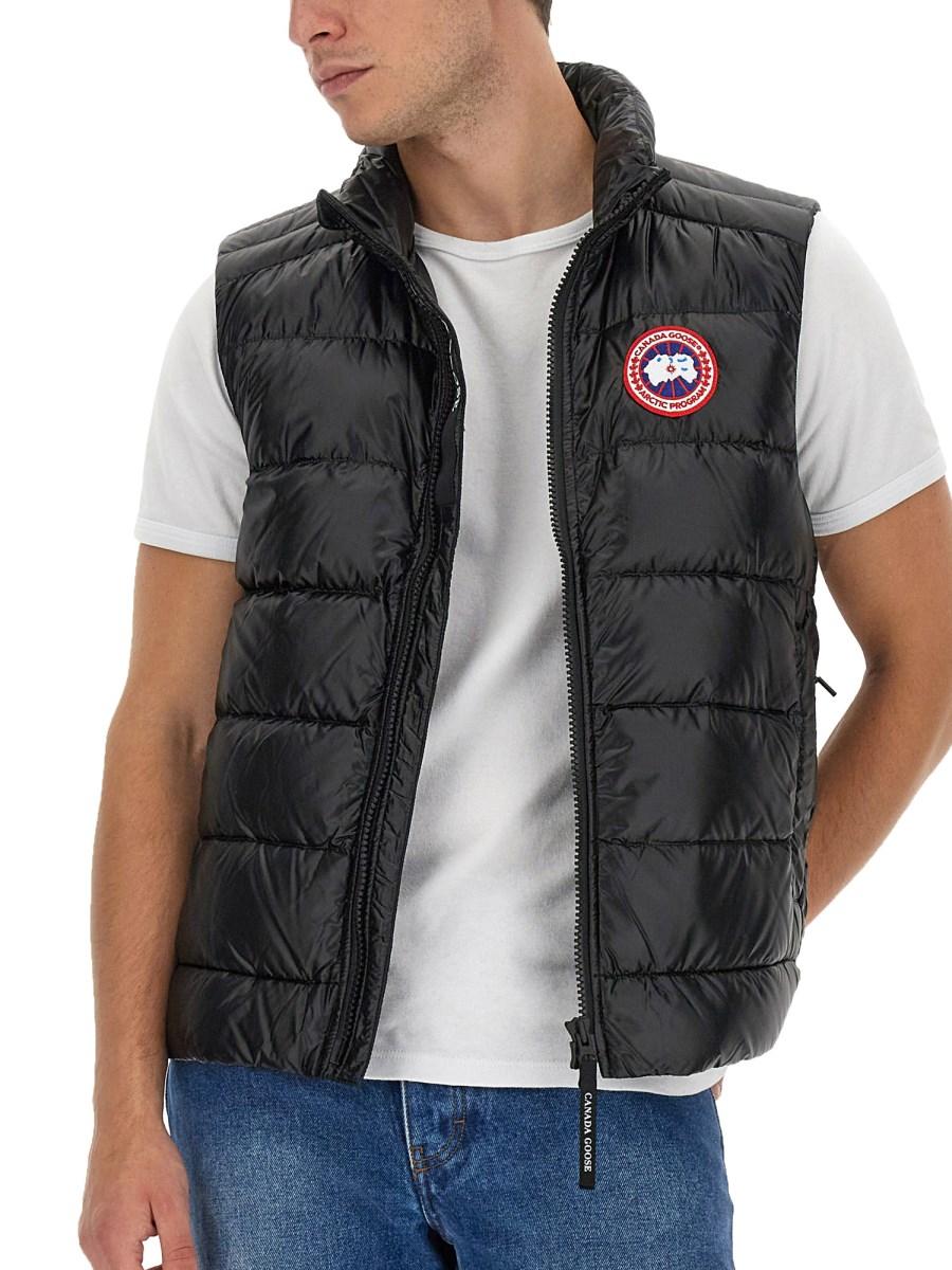 CANADA GOOSE PIUMINO GILET IN NYLON CON PATCH LOGO