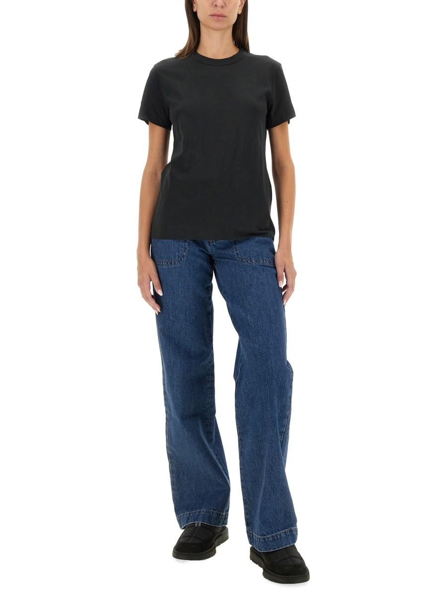CANADA GOOSE T-SHIRT BROADVIEW IN JERSEY DI COTONE
