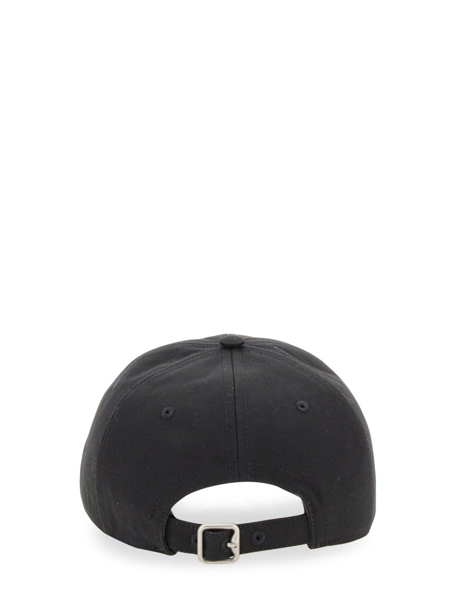 BURBERRY CAPPELLO BASEBALL IN MISTO COTONE CON APPLICAZIONE EKD