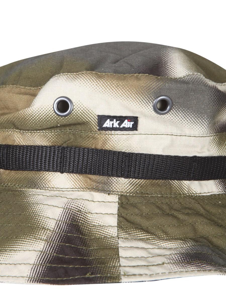 ARKAIR CAPPELLO BUCKET BOONIE IN COTONE ORGANICO STAMPATO CON LACCIO
