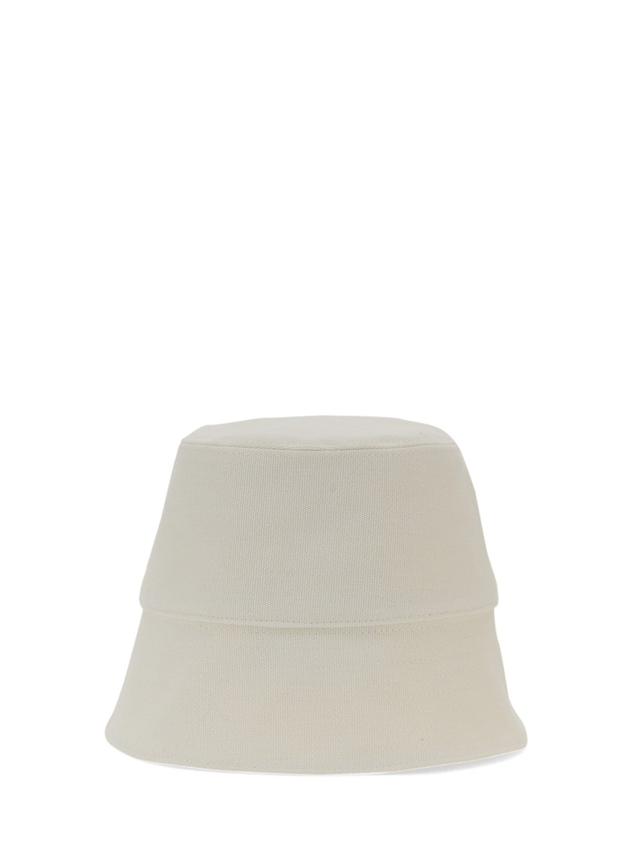 STELLA McCARTNEY CAPPELLO BUCKET CON LOGO IN COTONE