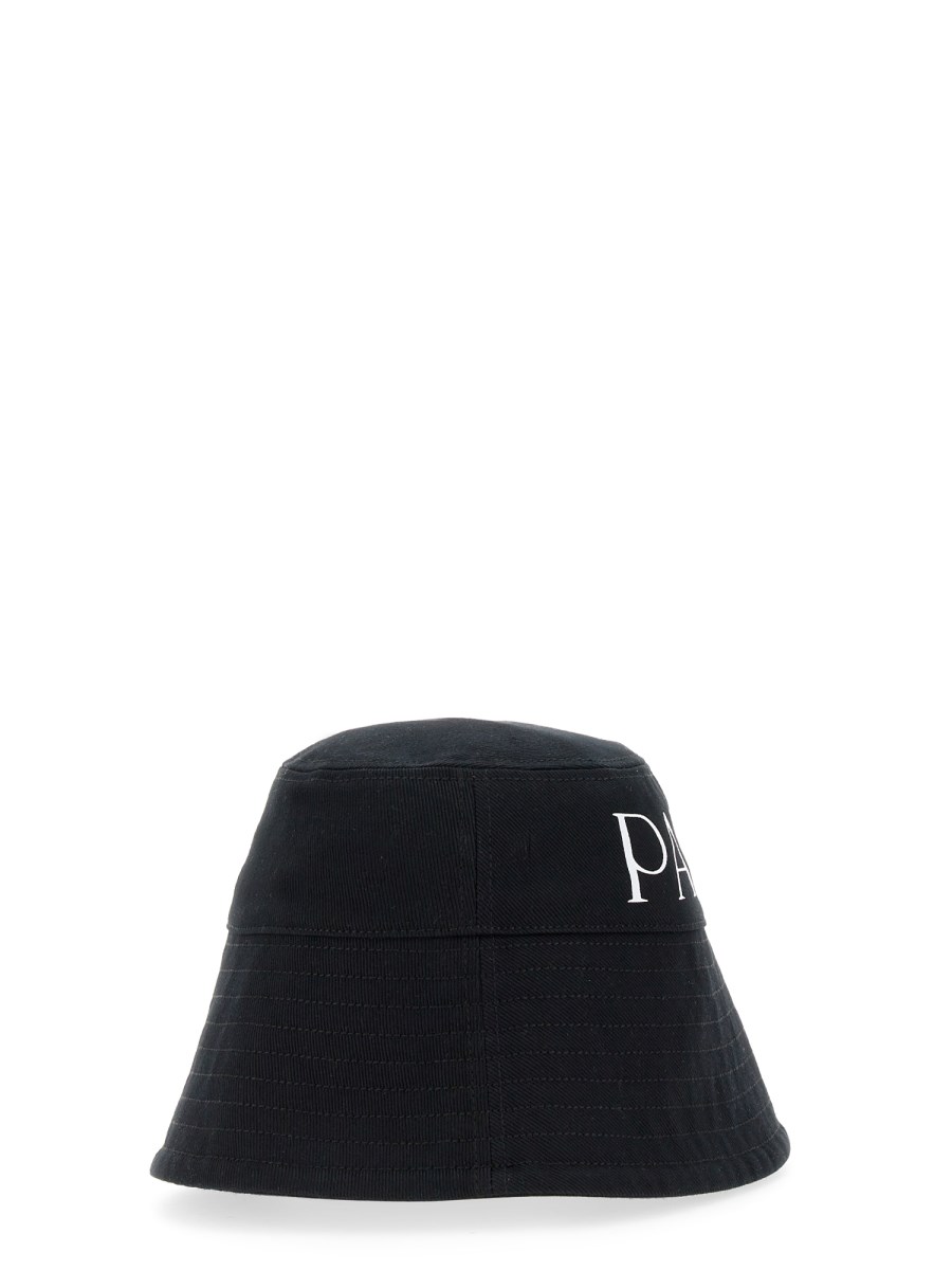 PATOU CAPPELLO BUCKET IN COTONE BIOLOGICO CON STAMPA LOGO