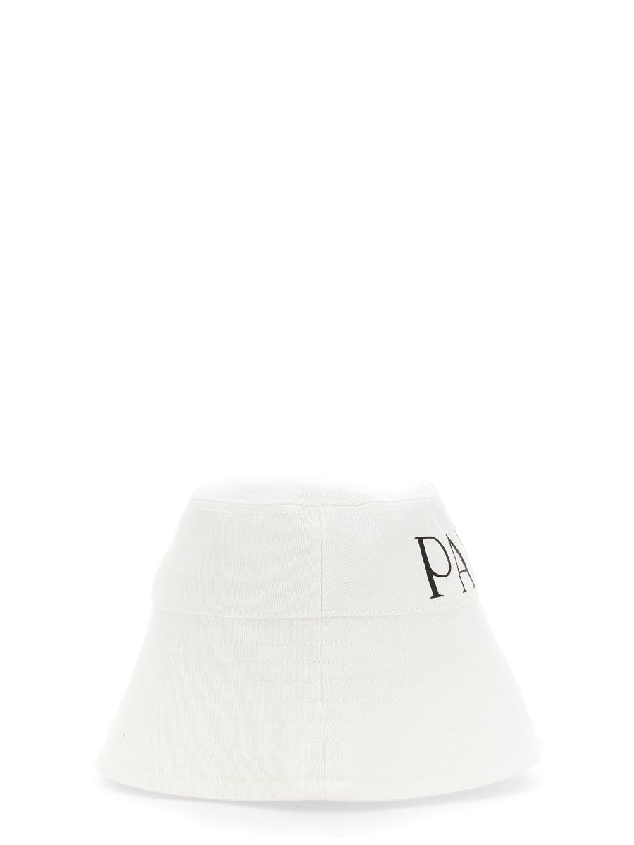 PATOU CAPPELLO BUCKET IN COTONE BIOLOGICO CON STAMPA LOGO
