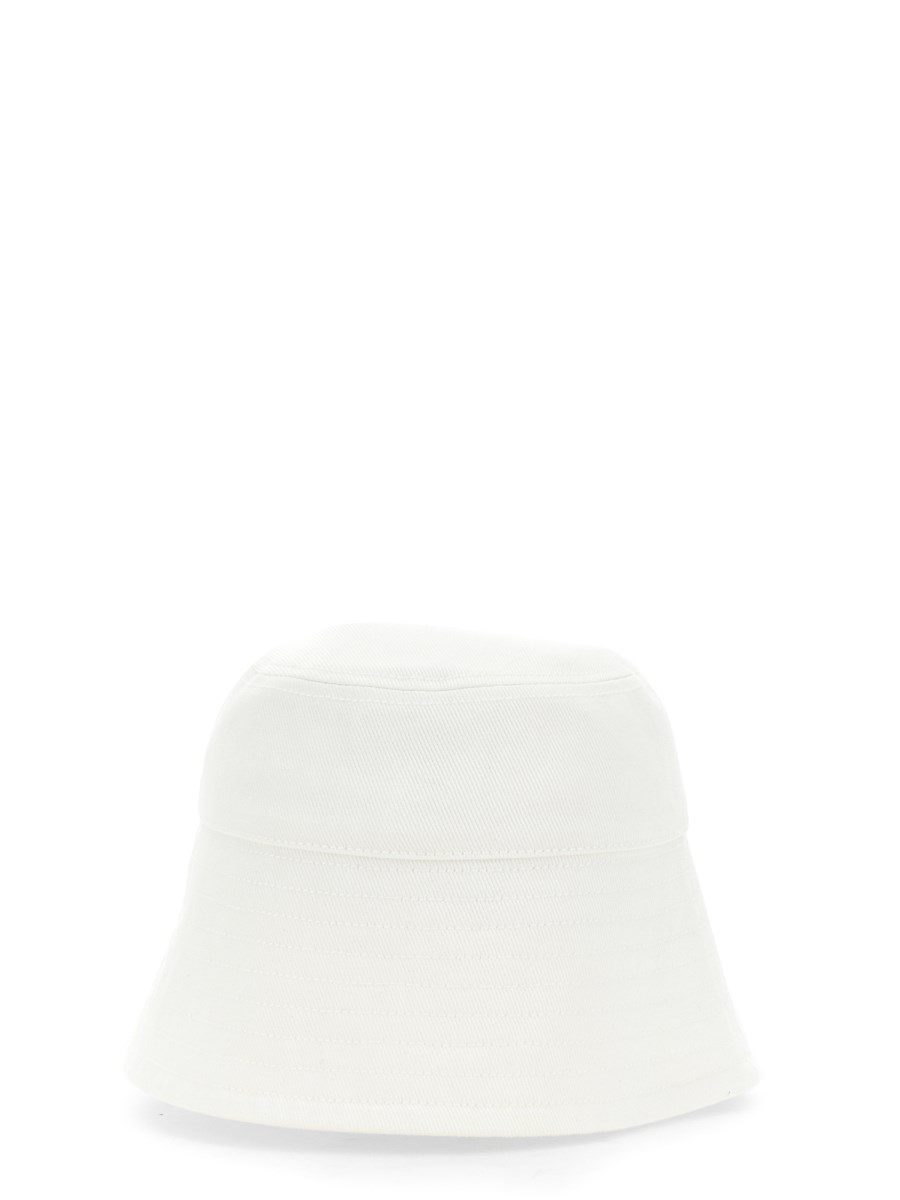 PATOU CAPPELLO BUCKET IN COTONE BIOLOGICO CON STAMPA LOGO