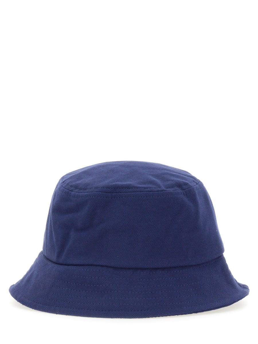 FRED PERRY CAPPELLO BUCKET IN COTONE CON RICAMO LOGO