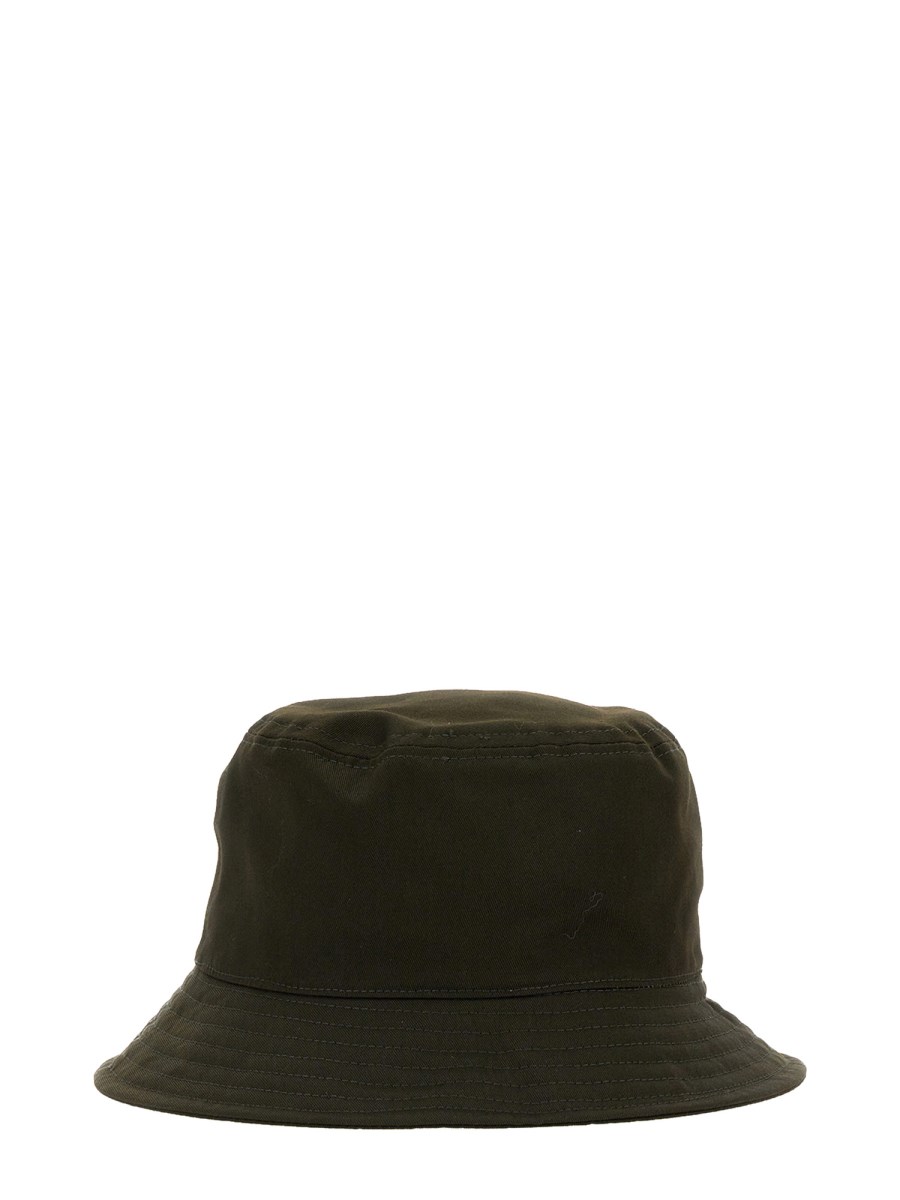 VIVIENNE WESTWOOD CAPPELLO BUCKET IN COTONE CON RICAMO LOGO