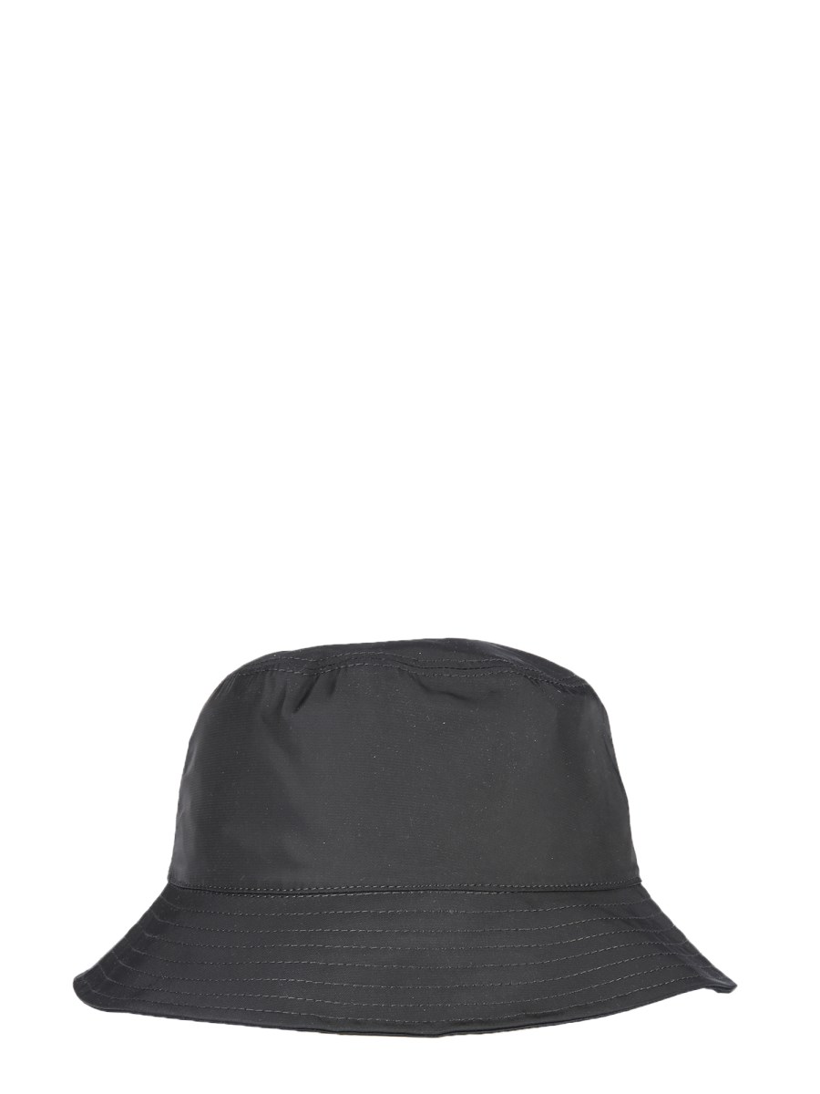 RAF SIMONS CAPPELLO BUCKET REVERSIBILE CON PATCH LOGO