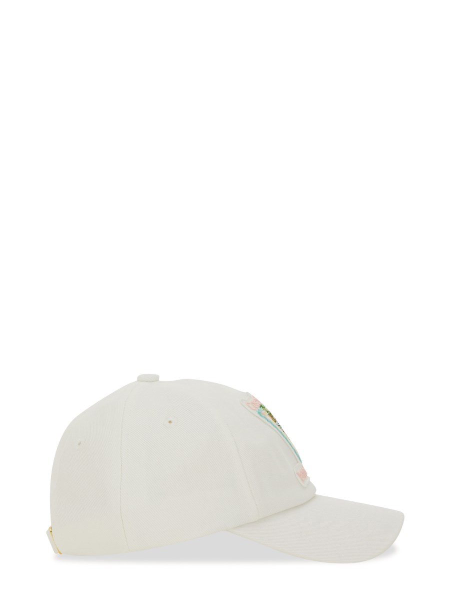 CASABLANCA CAPPELLO DA BASEBALL CON PATCH LOGO IN COTONE