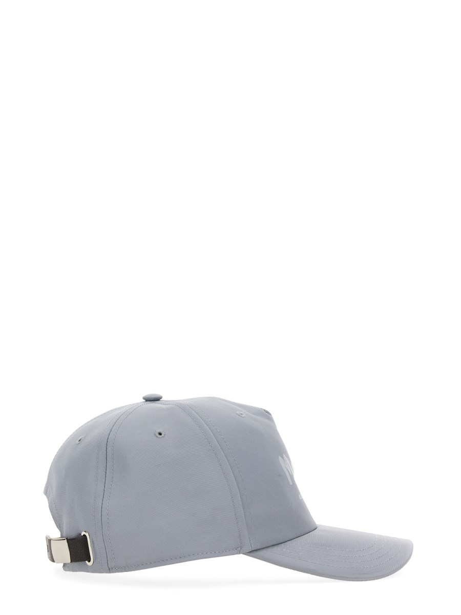ALEXANDER McQUEEN CAPPELLO DA BASEBALL IN COTONE CON LOGO GRAFFITI