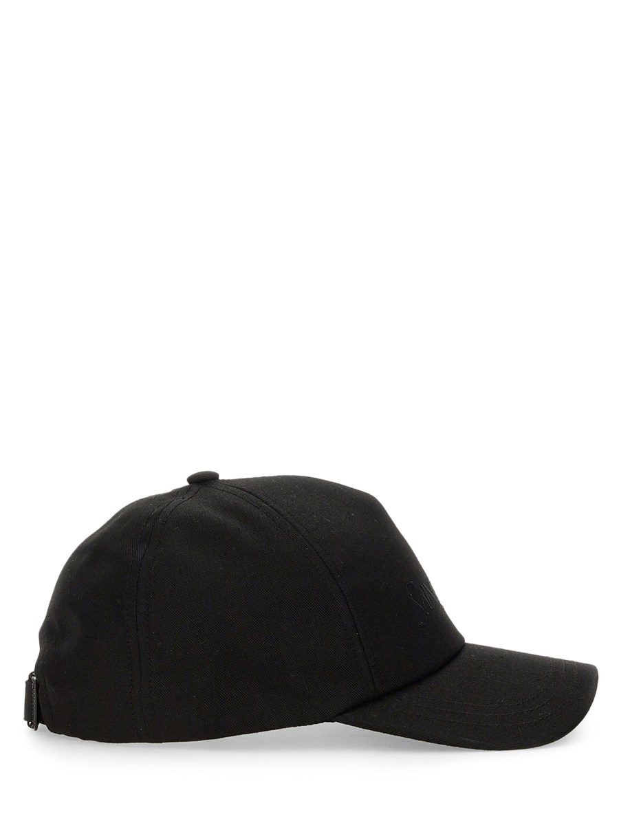 SAINT LAURENT CAPPELLO DA BASEBALL IN COTONE CON LOGO RICAMATO