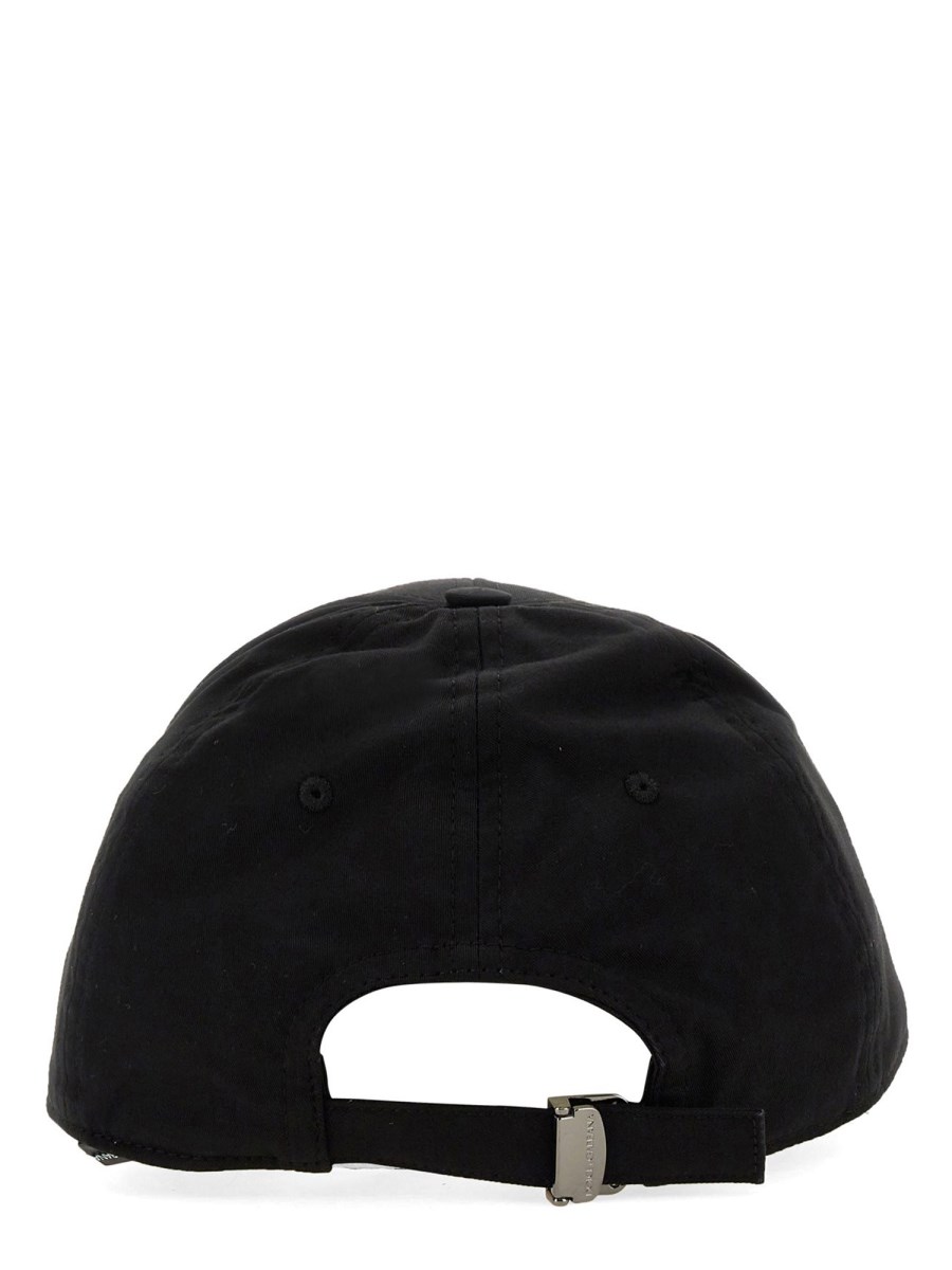 DOLCE & GABBANA CAPPELLO DA BASEBALL IN COTONE CON PATCH LOGO