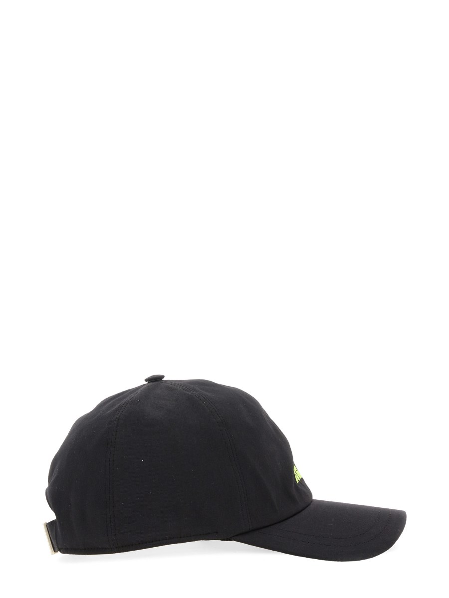 MSGM CAPPELLO DA BASEBALL IN COTONE CON RICAMO LOGO