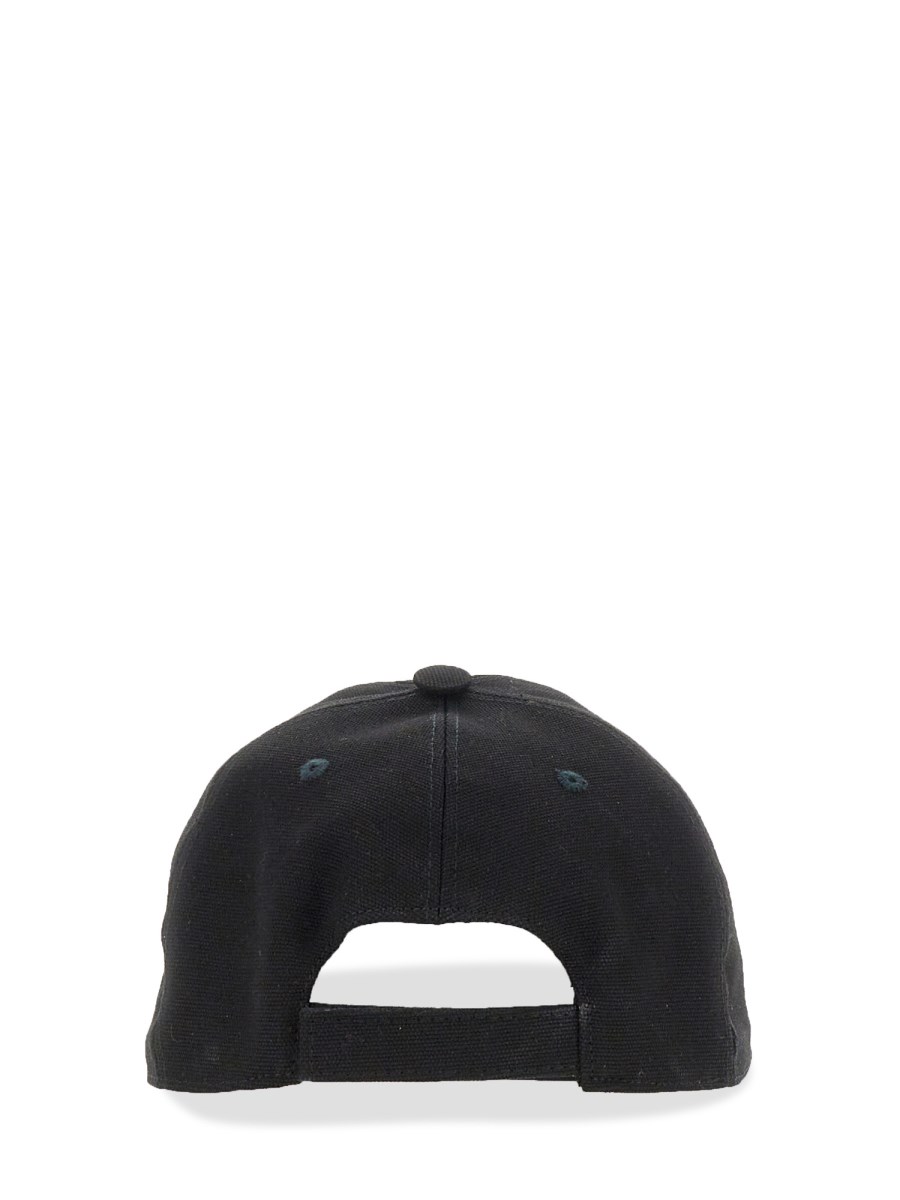 STELLA McCARTNEY CAPPELLO DA BASEBALL IN COTONE CON RICAMO LOGO