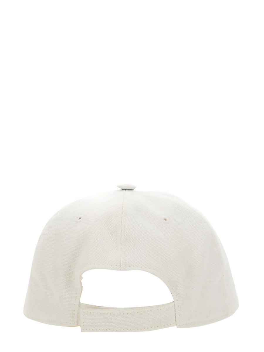 STELLA McCARTNEY CAPPELLO DA BASEBALL IN COTONE CON RICAMO LOGO
