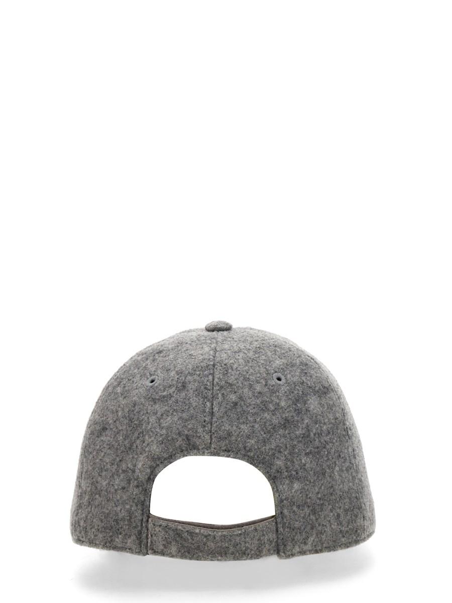 STELLA McCARTNEY CAPPELLO DA BASEBALL IN COTONE CON RICAMO LOGO