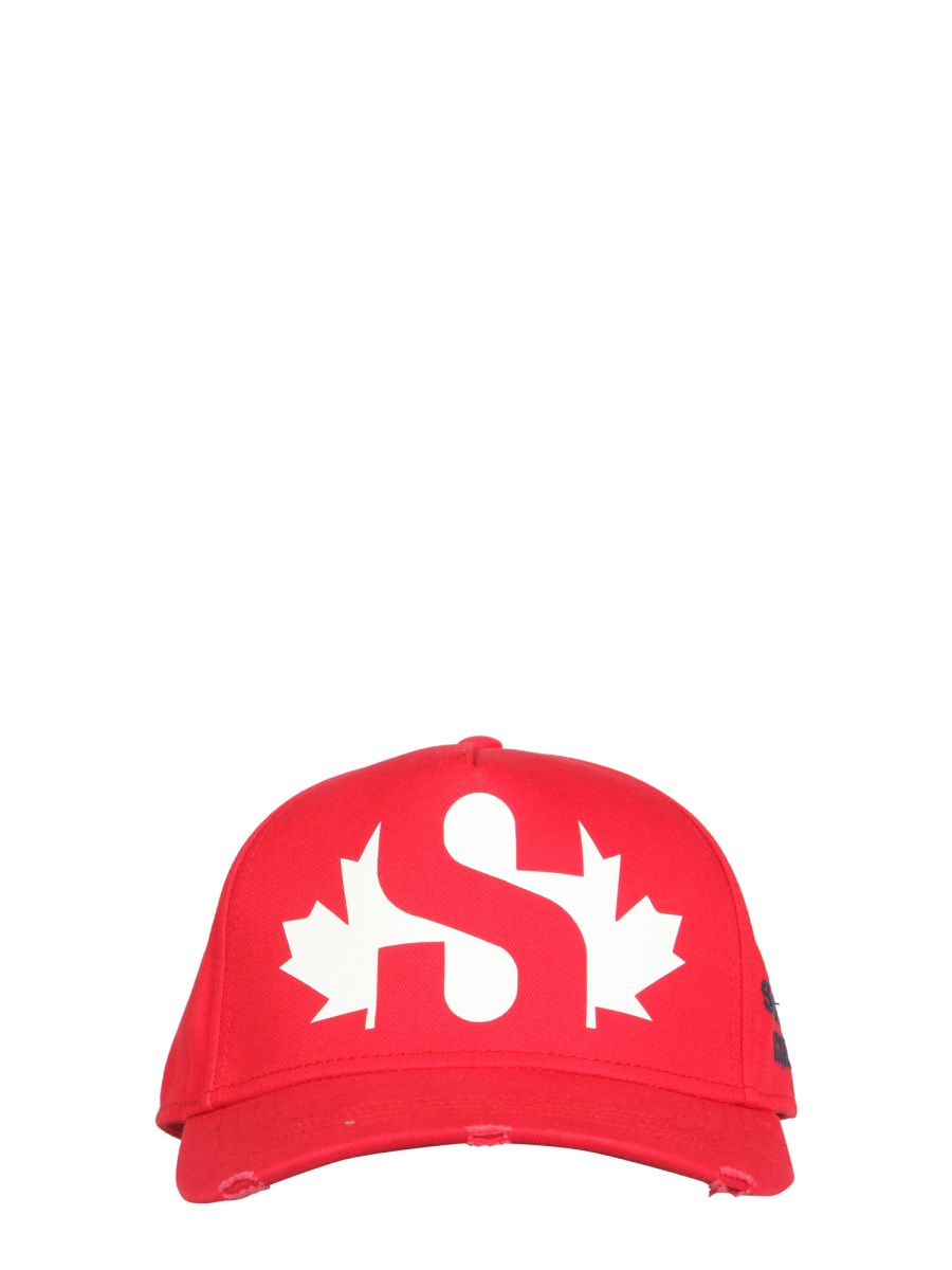 SUPERGA X DSQUARED2 CAPPELLO DA BASEBALL IN COTONE SUPERGA X DSQUARED2