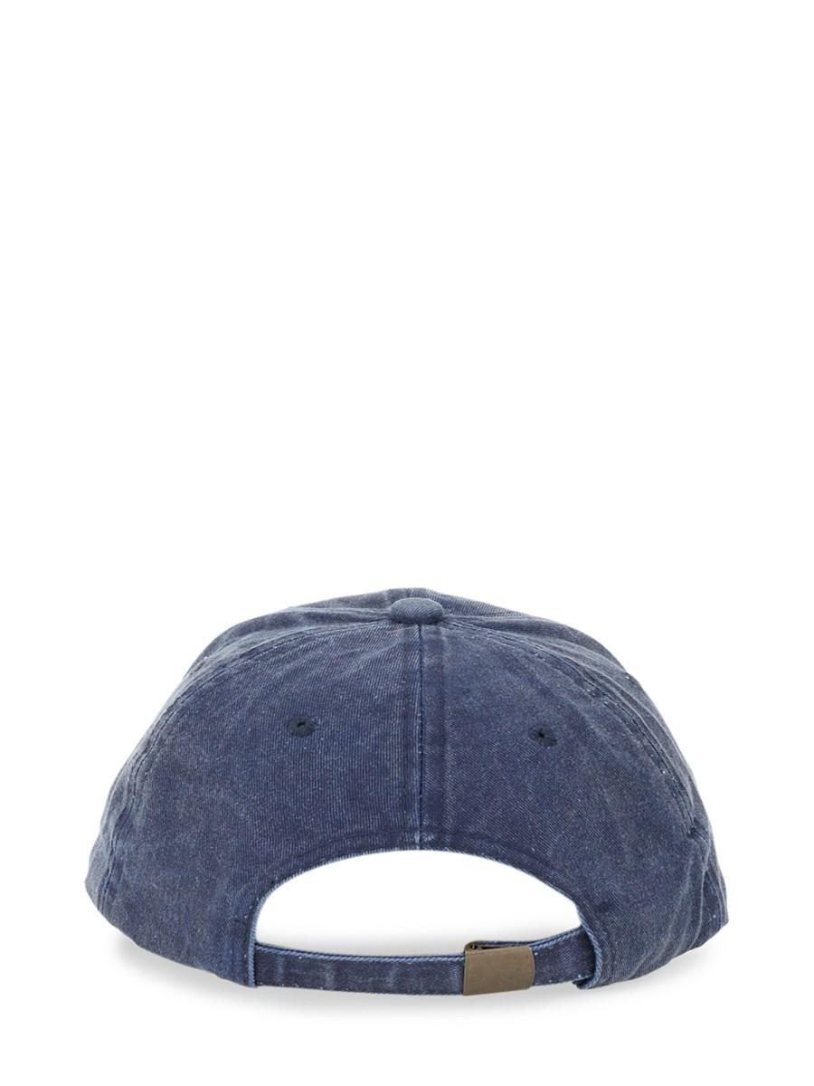 MC2 SAINT BARTH CAPPELLO DA BASEBALL IN DENIM CON LOGO