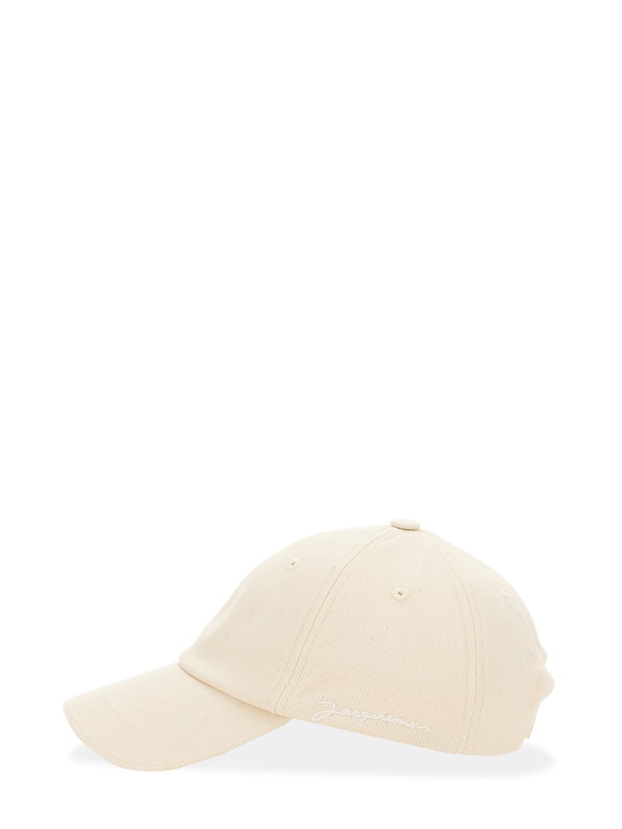 JACQUEMUS CAPPELLO DA BASEBALL "LA CASQUETTE" IN TELA DI COTONE