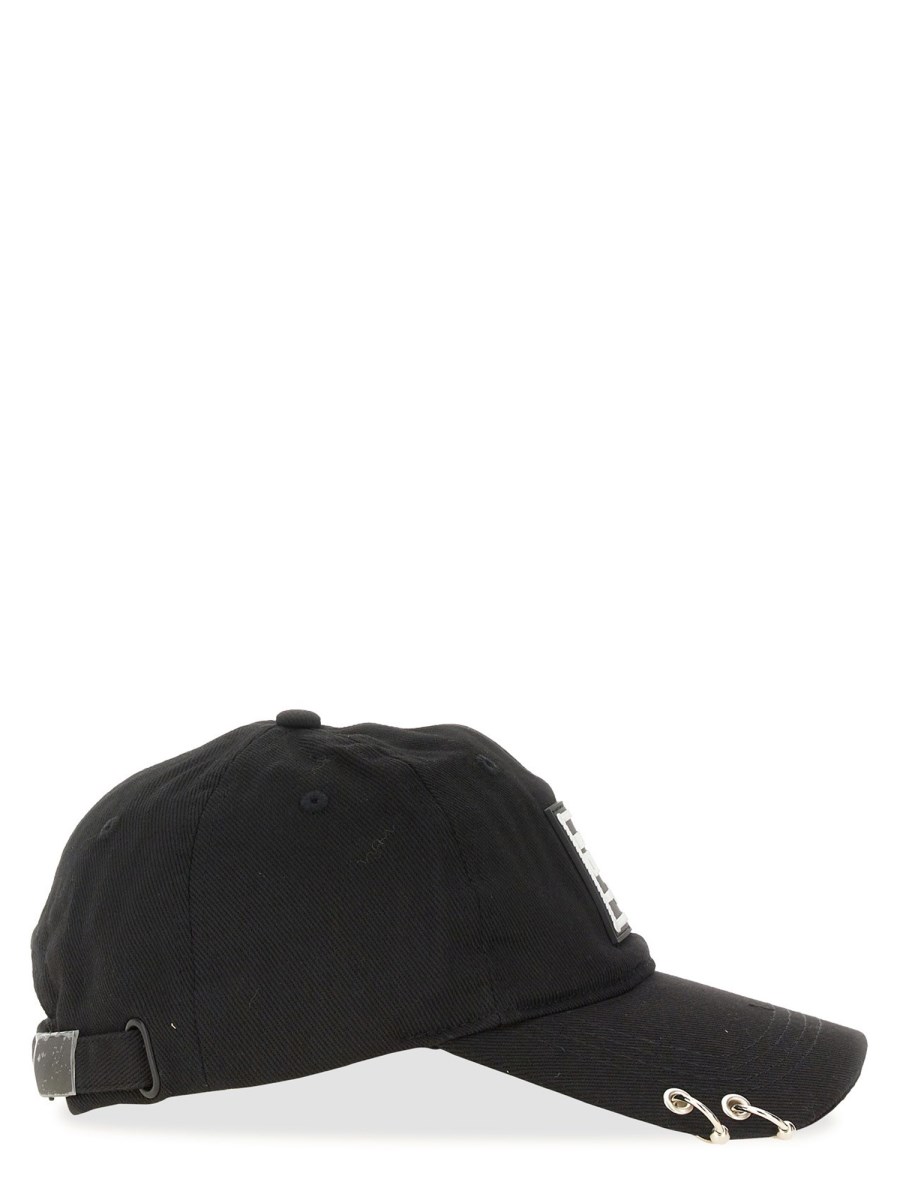 VERSACE JEANS COUTURE CAPPELLO DA BASEBALL PIECE NUMBER