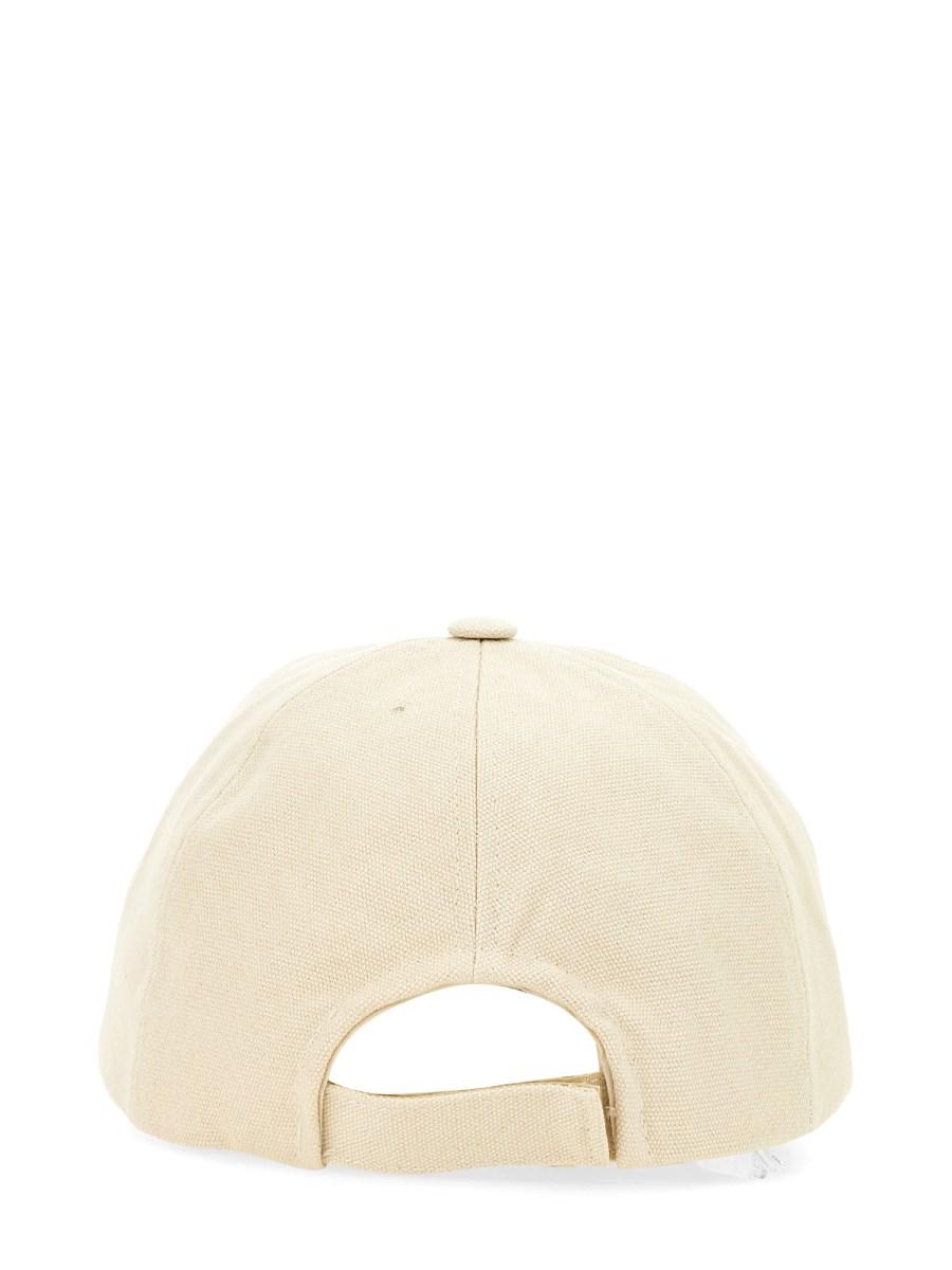 ISABEL MARANT CAPPELLO DA BASEBALL "TYRON" IN TELA DI COTONE CON RICAMO LOGO