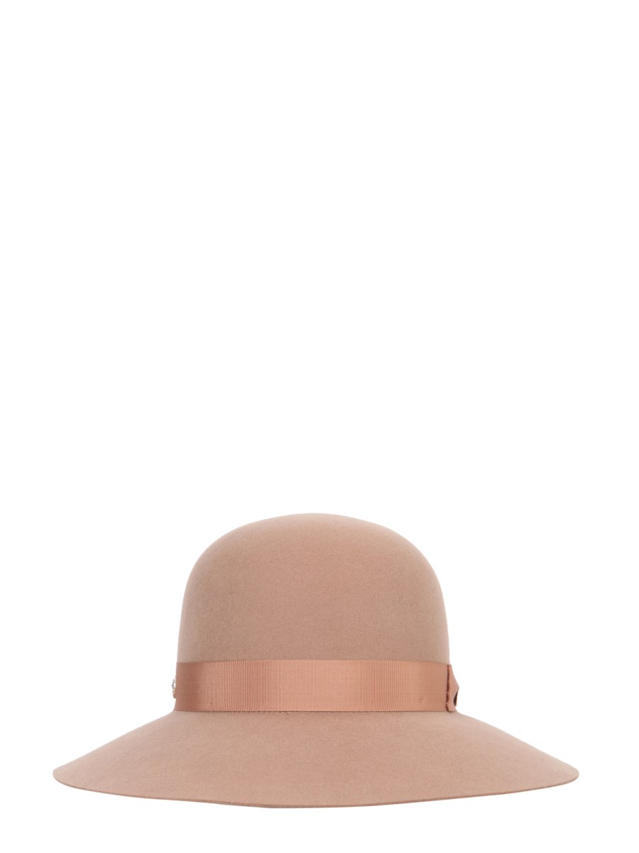 HELEN KAMINSKI CAPPELLO LETTA A TESA LARGA IN FELTRO DI LANA MERINO