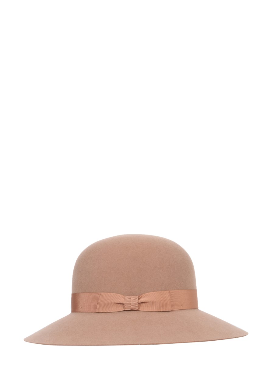 HELEN KAMINSKI CAPPELLO LETTA A TESA LARGA IN FELTRO DI LANA MERINO