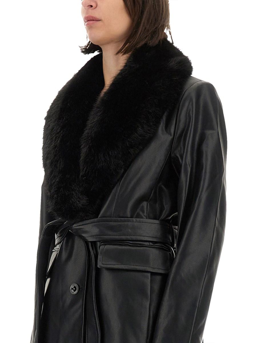 MICHAEL BY MICHAEL KORS CAPPOTTO A VESTAGLIA IN ECO PELLE