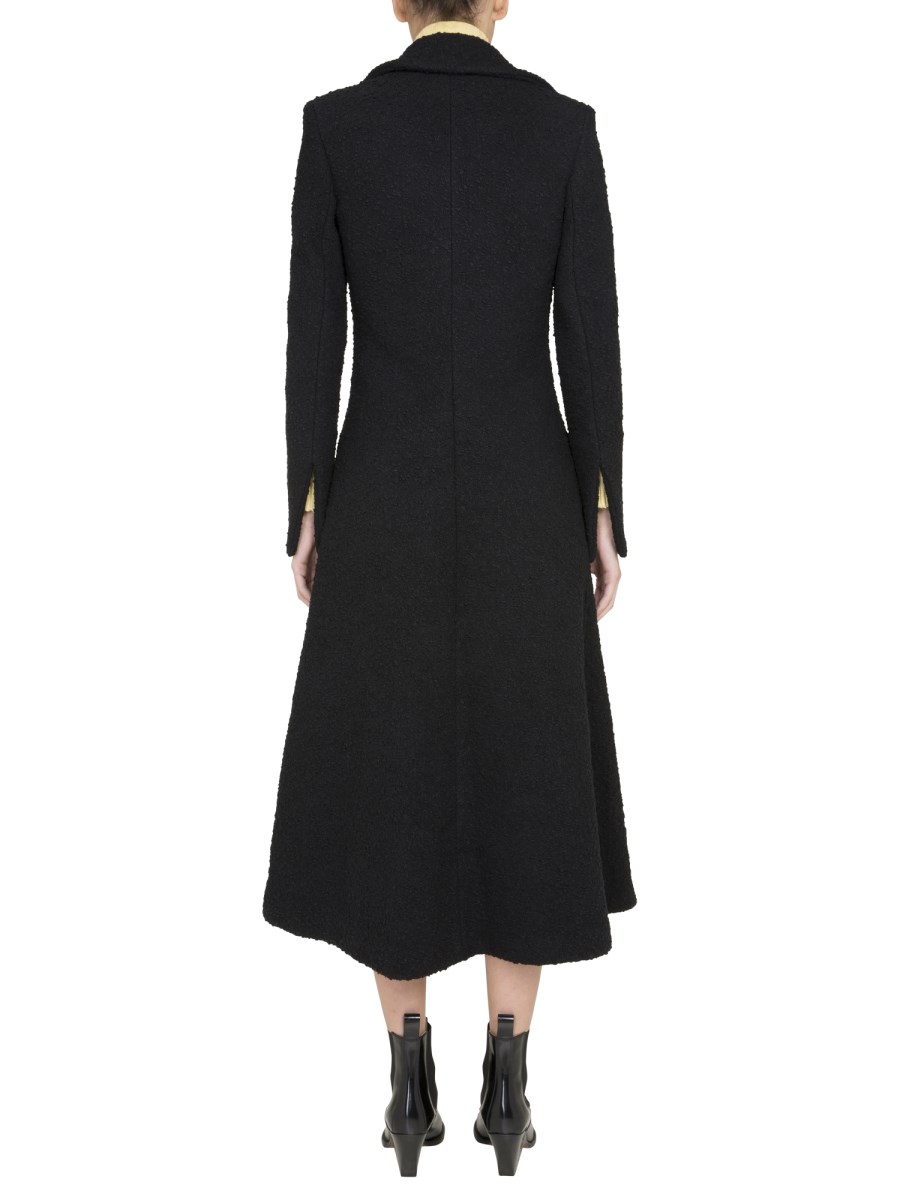 BOTTEGA VENETA CAPPOTTO DOPPIOPETTO IN BOUCLÈ STRETCH