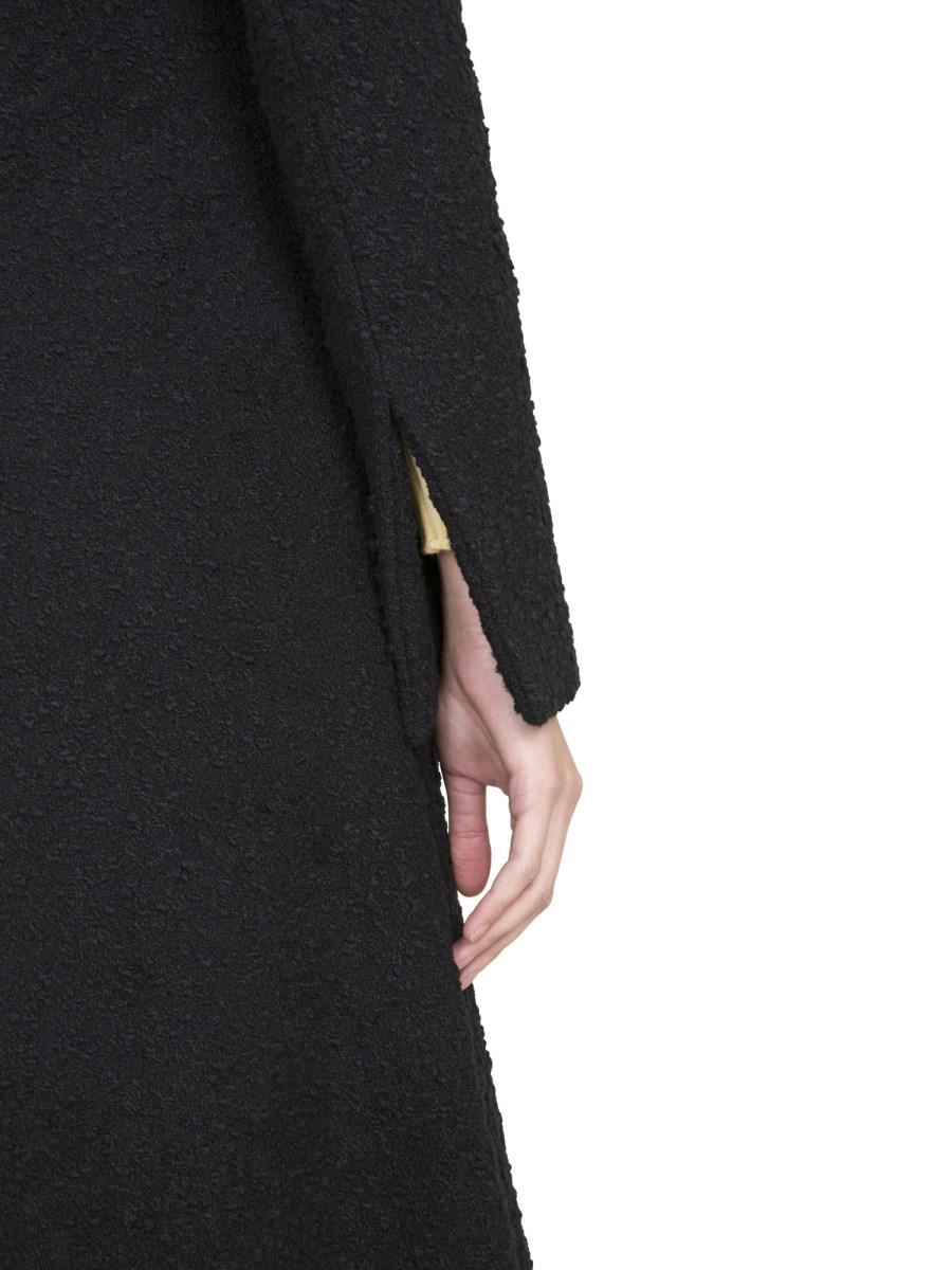 BOTTEGA VENETA CAPPOTTO DOPPIOPETTO IN BOUCLÈ STRETCH