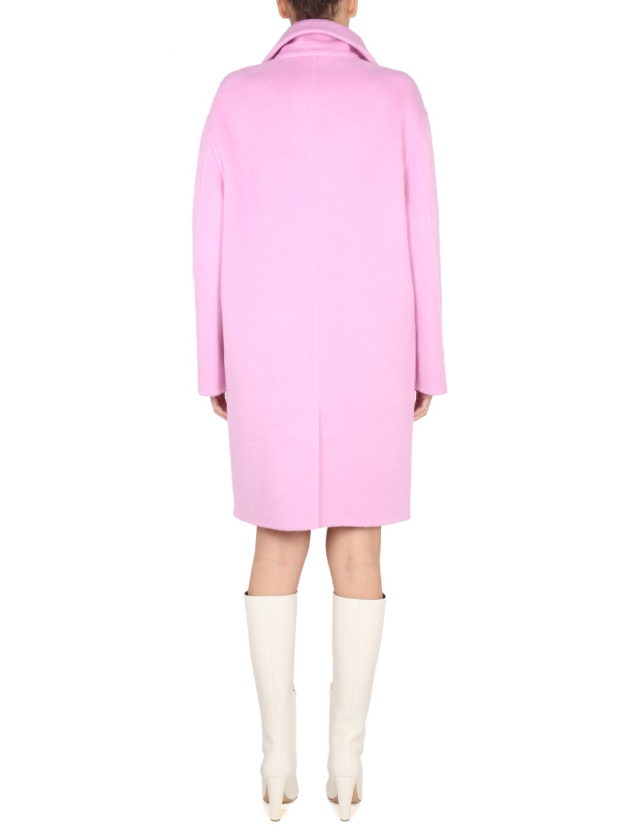 BOTTEGA VENETA CAPPOTTO DOUBLE FACE IN ALPACA LANA E MOHAIR