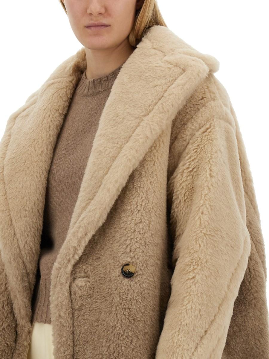 MAX MARA CAPPOTTO "GATTO" TEDDY BEAR ICON IN LANA E ALPACA