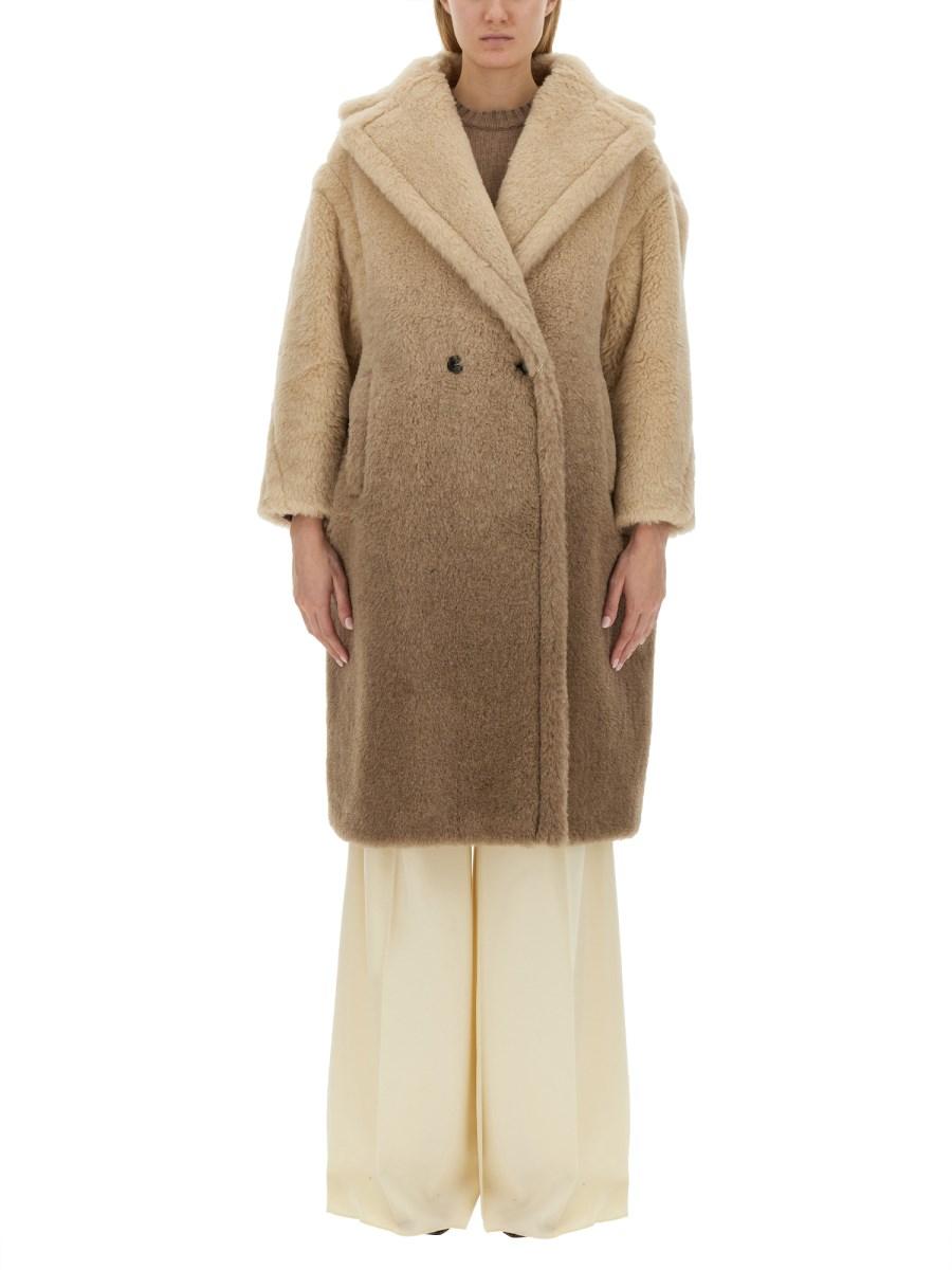 MAX MARA CAPPOTTO "GATTO" TEDDY BEAR ICON IN LANA E ALPACA