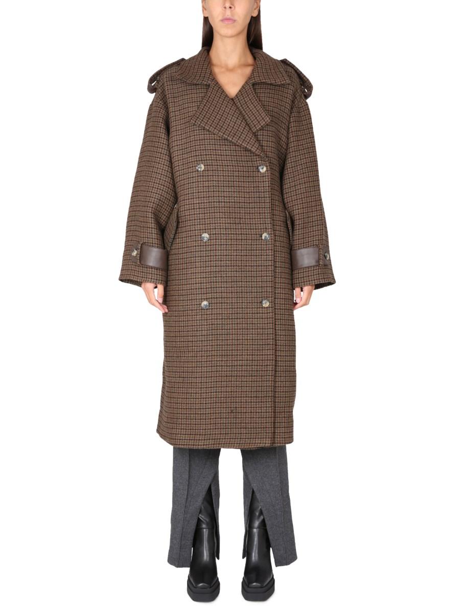 THE MANNEI CAPPOTTO OVERSIZE SHAMALI IN LANA VERGINE