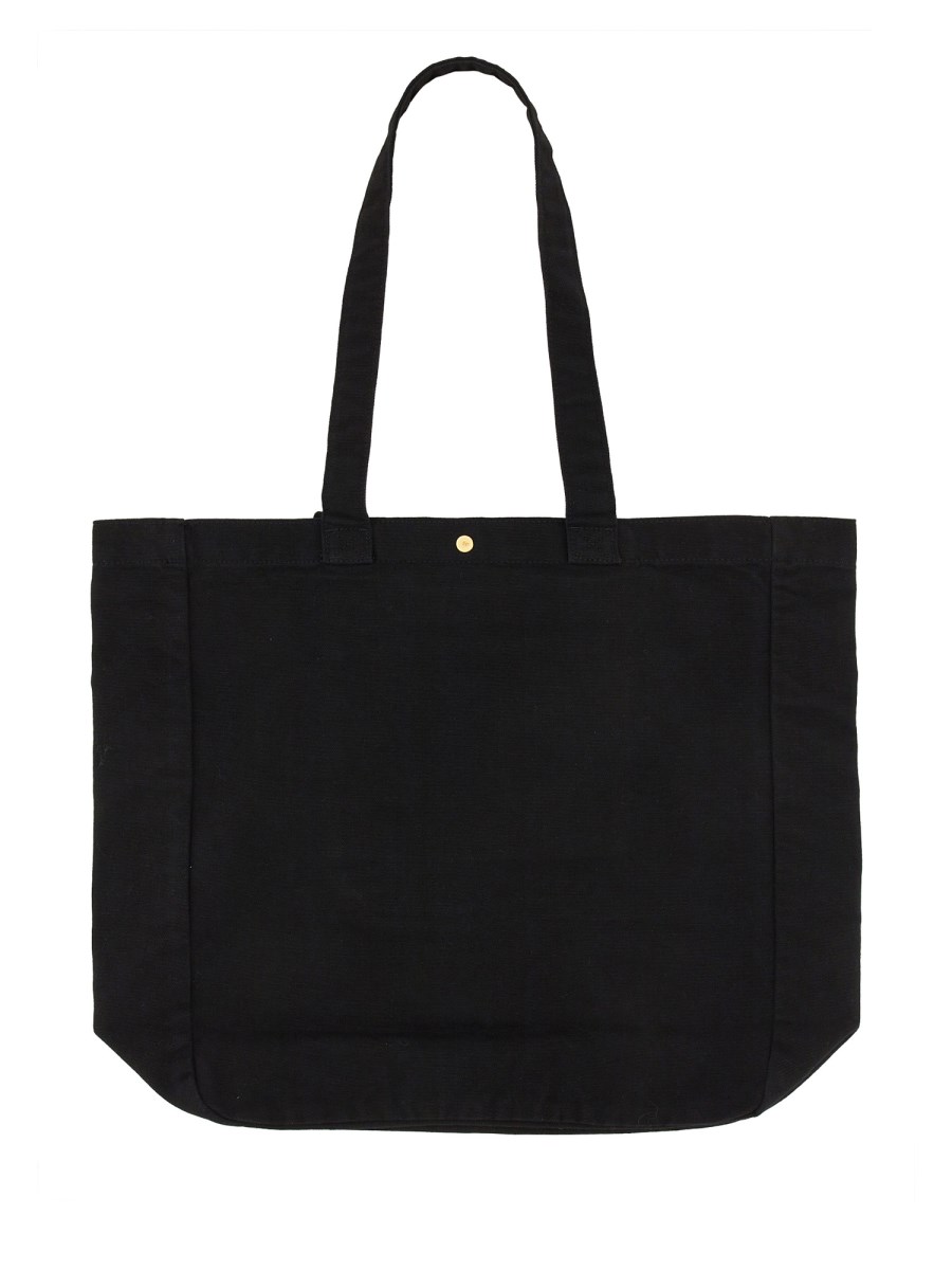 CARHARTT WIP BORSA TOTE IN COTONE CON LOGO
