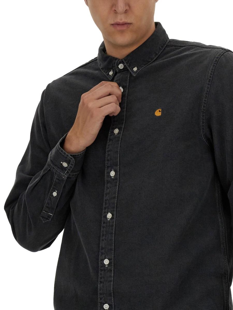CARHARTT WIP CAMICIA "WELDON" IN DENIM