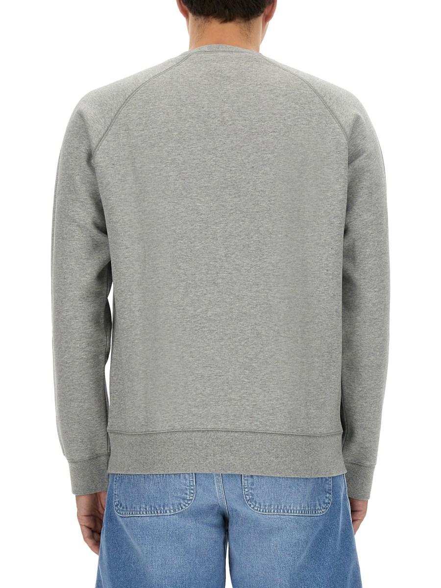 CARHARTT WIP FELPA "CHASE" IN COTONE