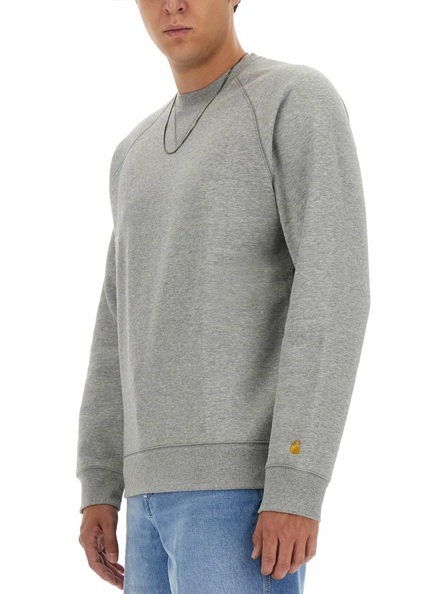 CARHARTT WIP FELPA "CHASE" IN COTONE
