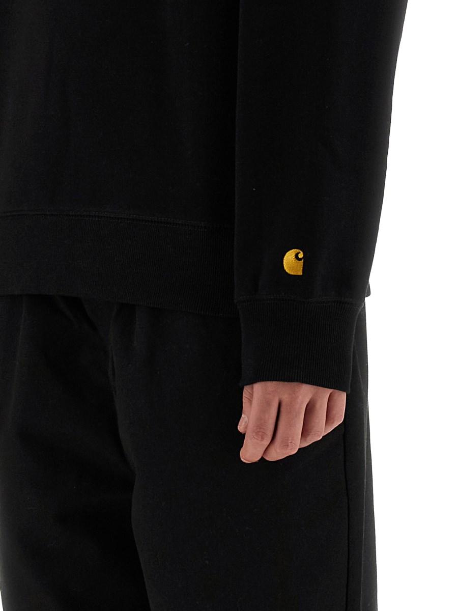 CARHARTT WIP FELPA "CHASE" IN COTONE