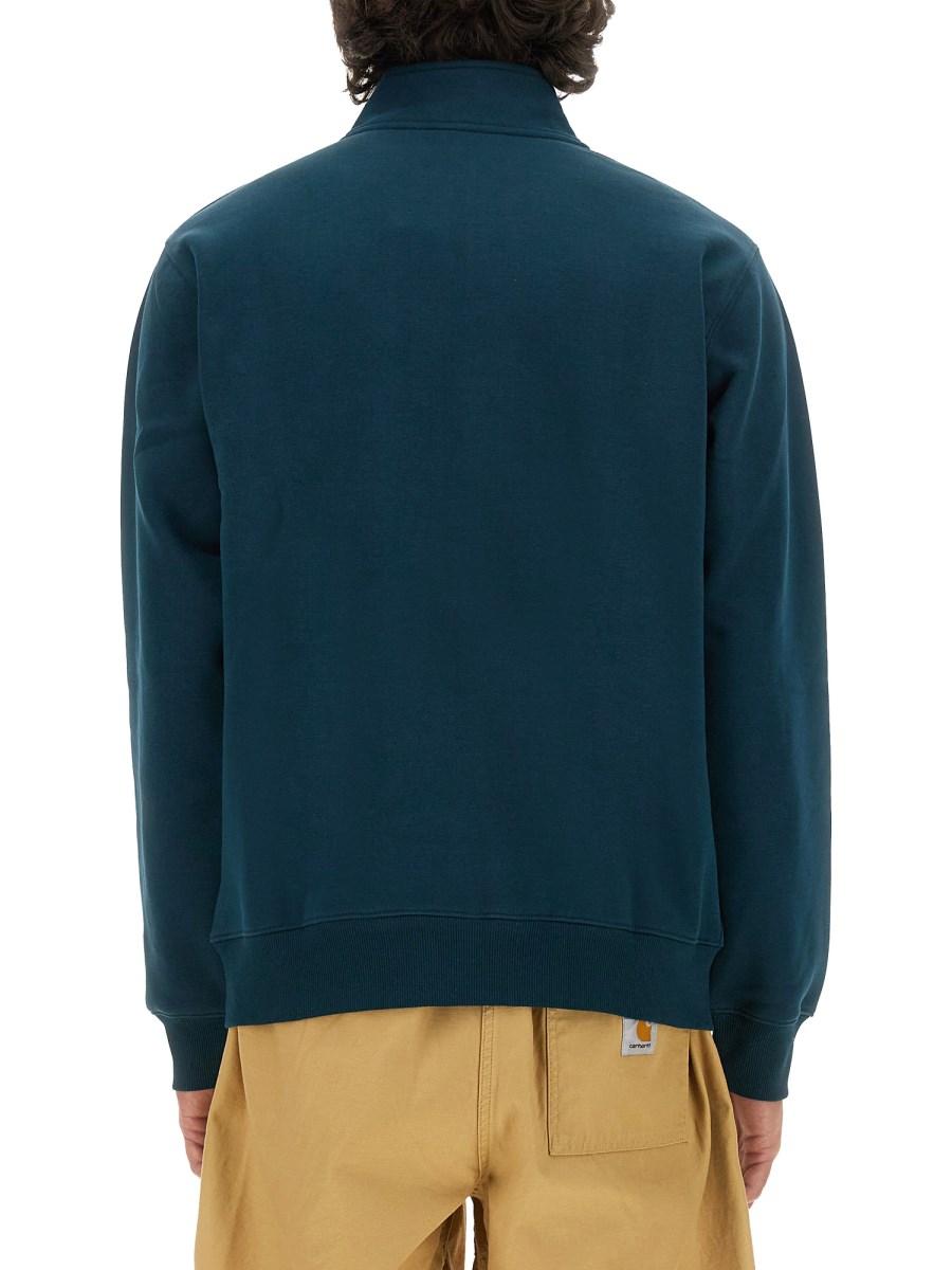 CARHARTT WIP FELPA CON MEZZA ZIP
