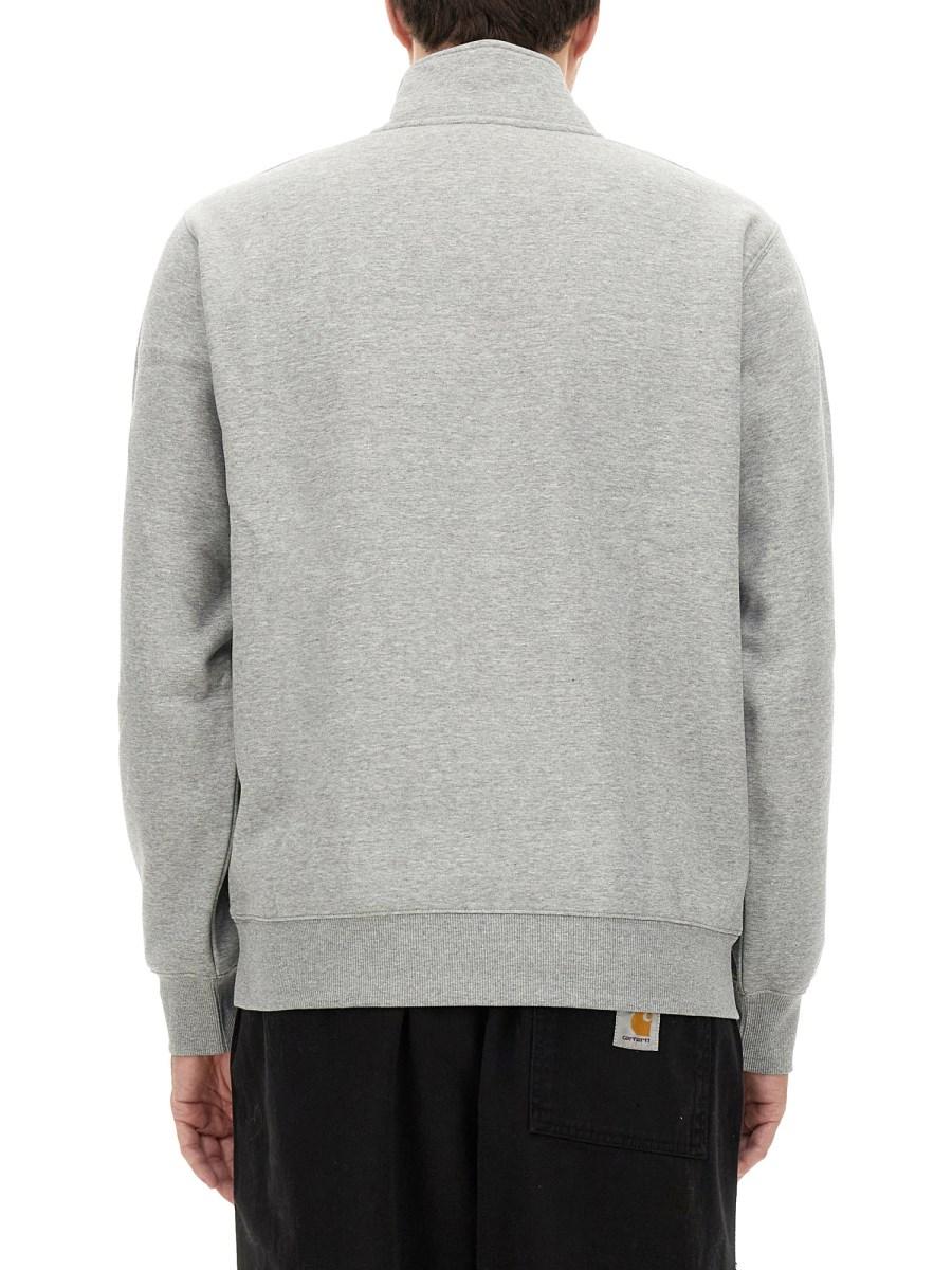 CARHARTT WIP FELPA CON MEZZA ZIP