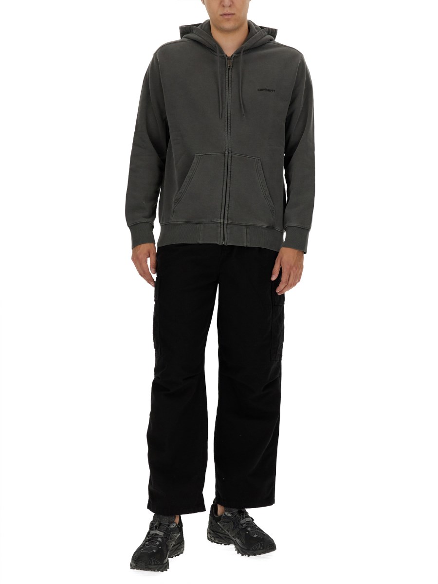 CARHARTT WIP FELPA "DUSTER" IN COTONE