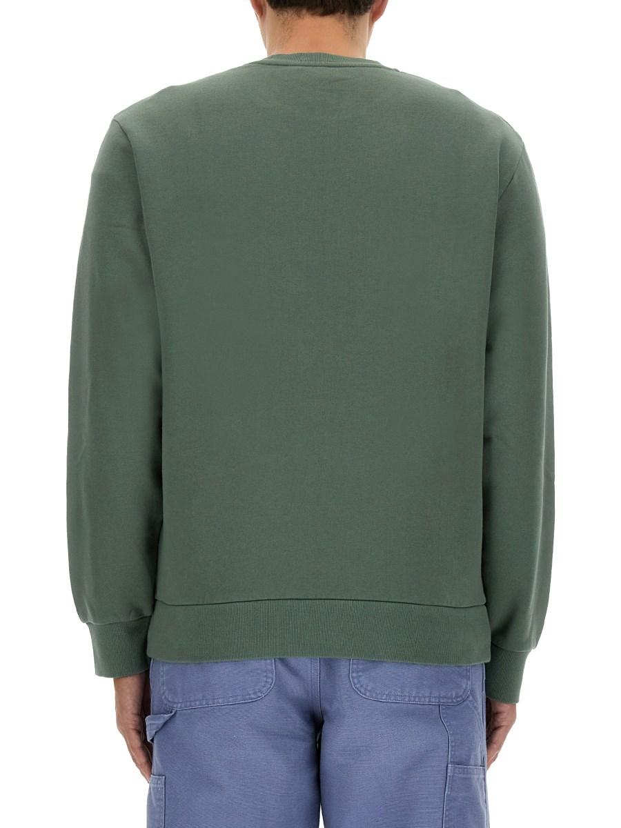 CARHARTT WIP FELPA IN COTONE CON RICAMO LOGO