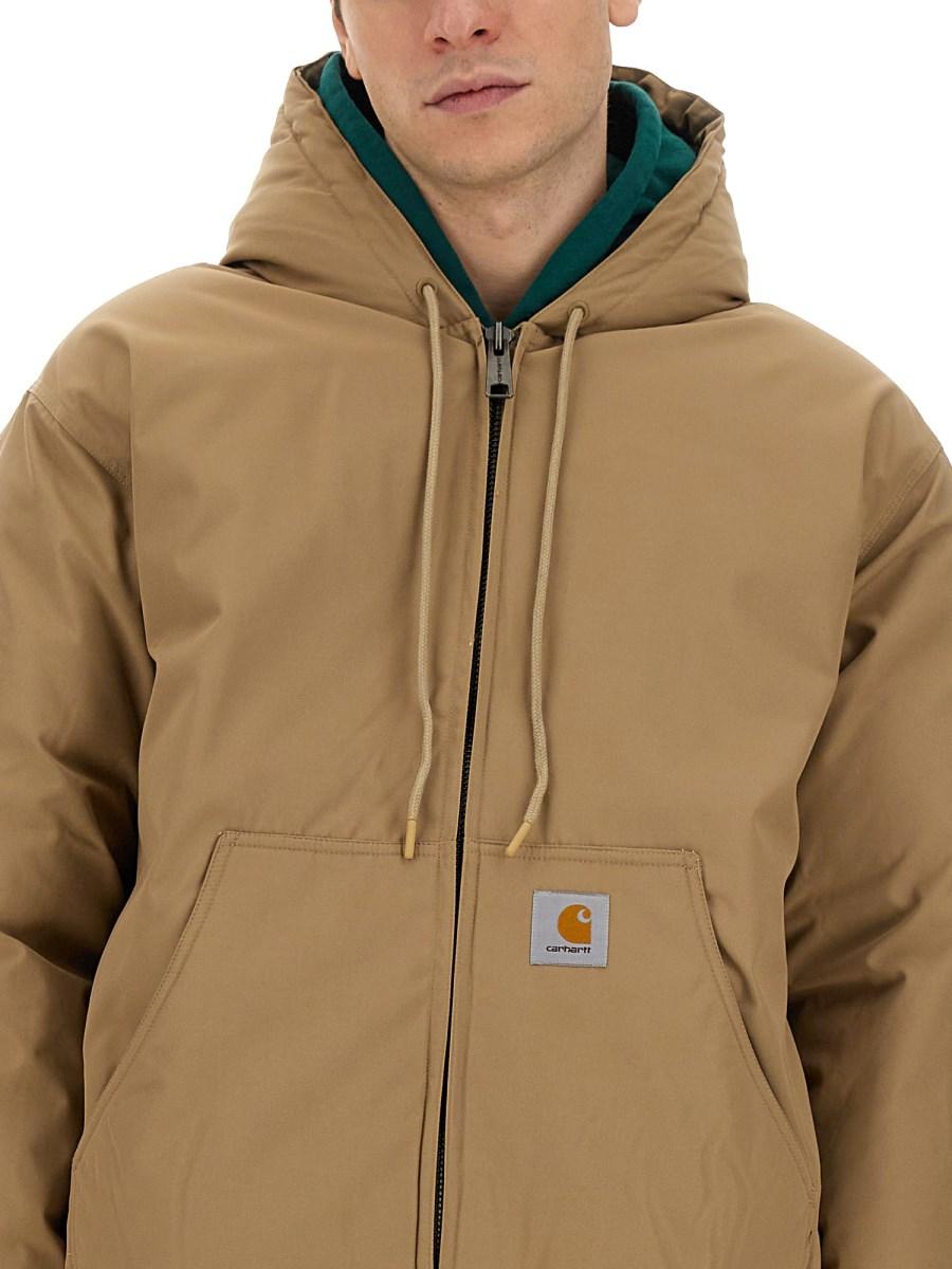 CARHARTT WIP GIACCA IN TESSUTO TECNICO CON LOGO