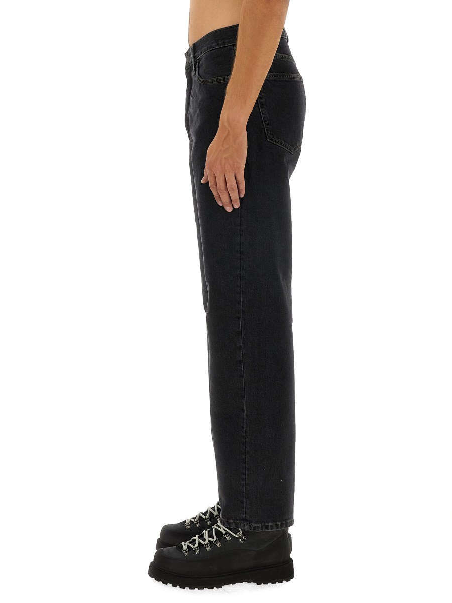 CARHARTT WIP JEANS AARON IN DENIM DI COTONE