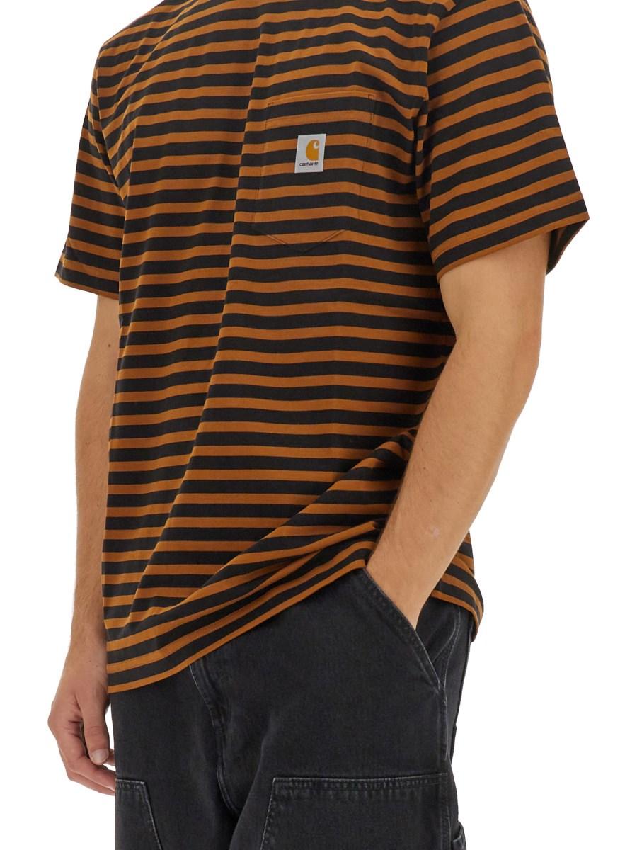 CARHARTT WIP T-SHIRT A RIGHE